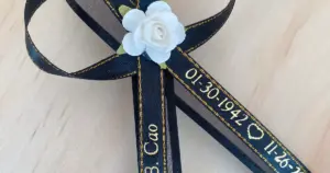 Cintas funerarias personalizadas