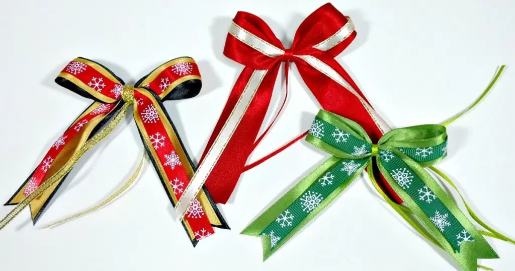 Cintas de regalo para Navidad